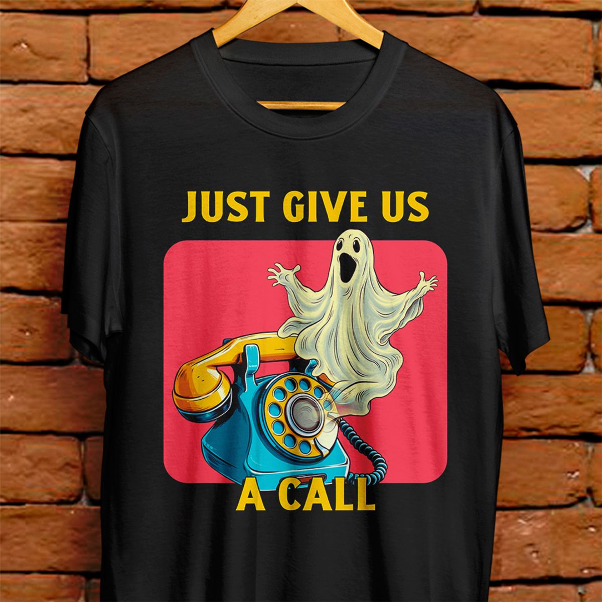 Nome do produto: Camiseta Unissex - Just give us a call