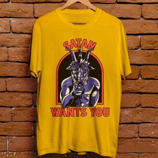 Nome do produtoCamiseta Unissex - Satan wants you