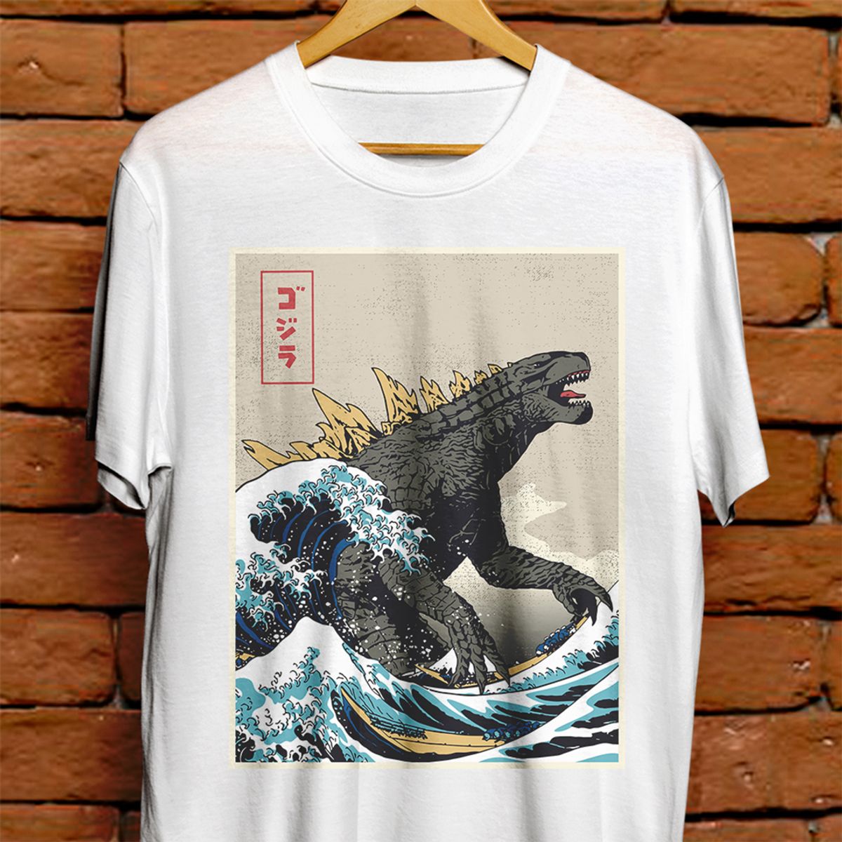 Nome do produto: Camiseta Unissex - The great kaiju