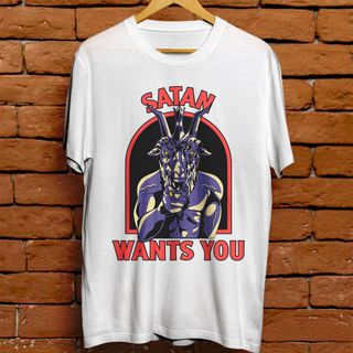 Nome do produtoCamiseta Unissex - Satan wants you