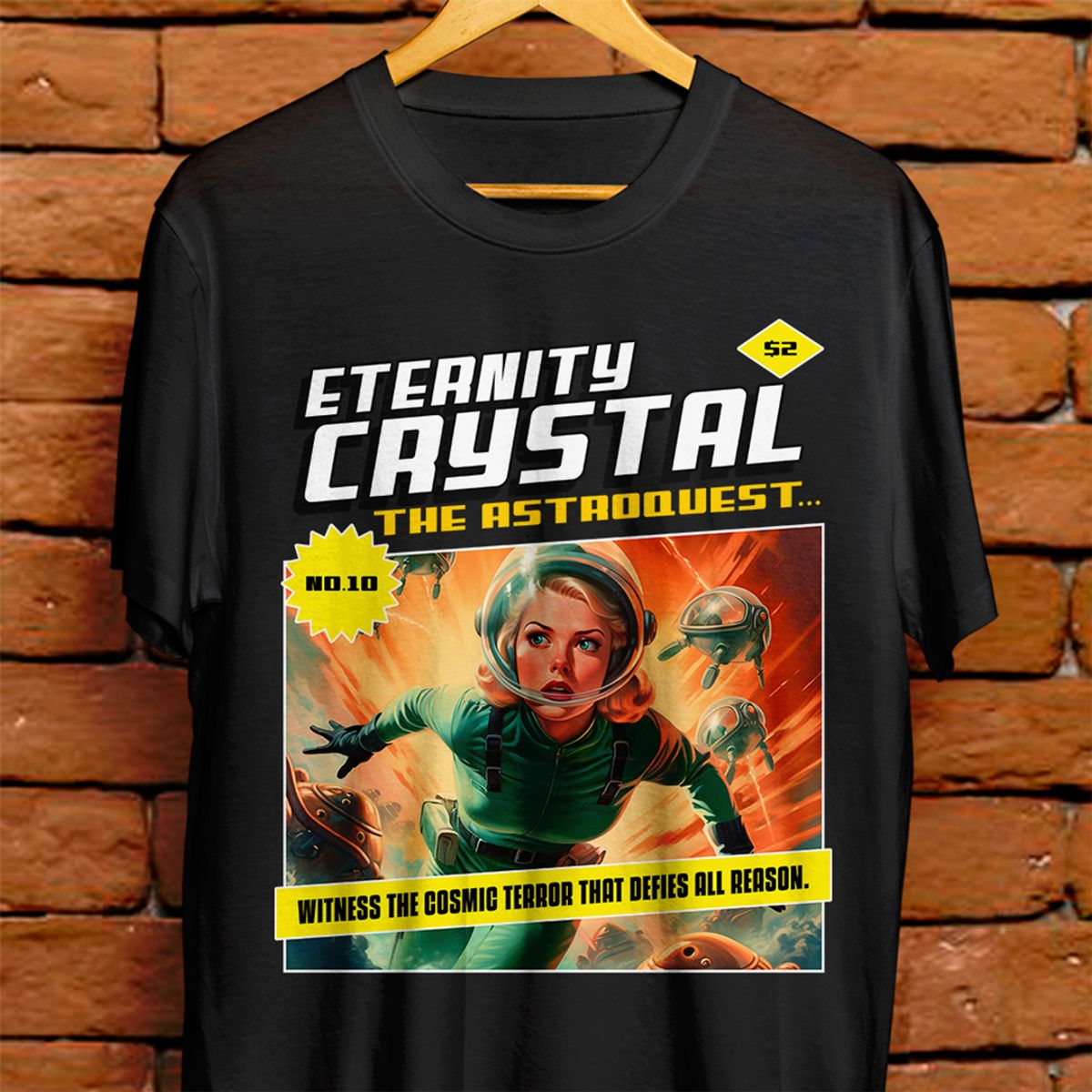Nome do produto: Camiseta Unissex - Eternity crystal