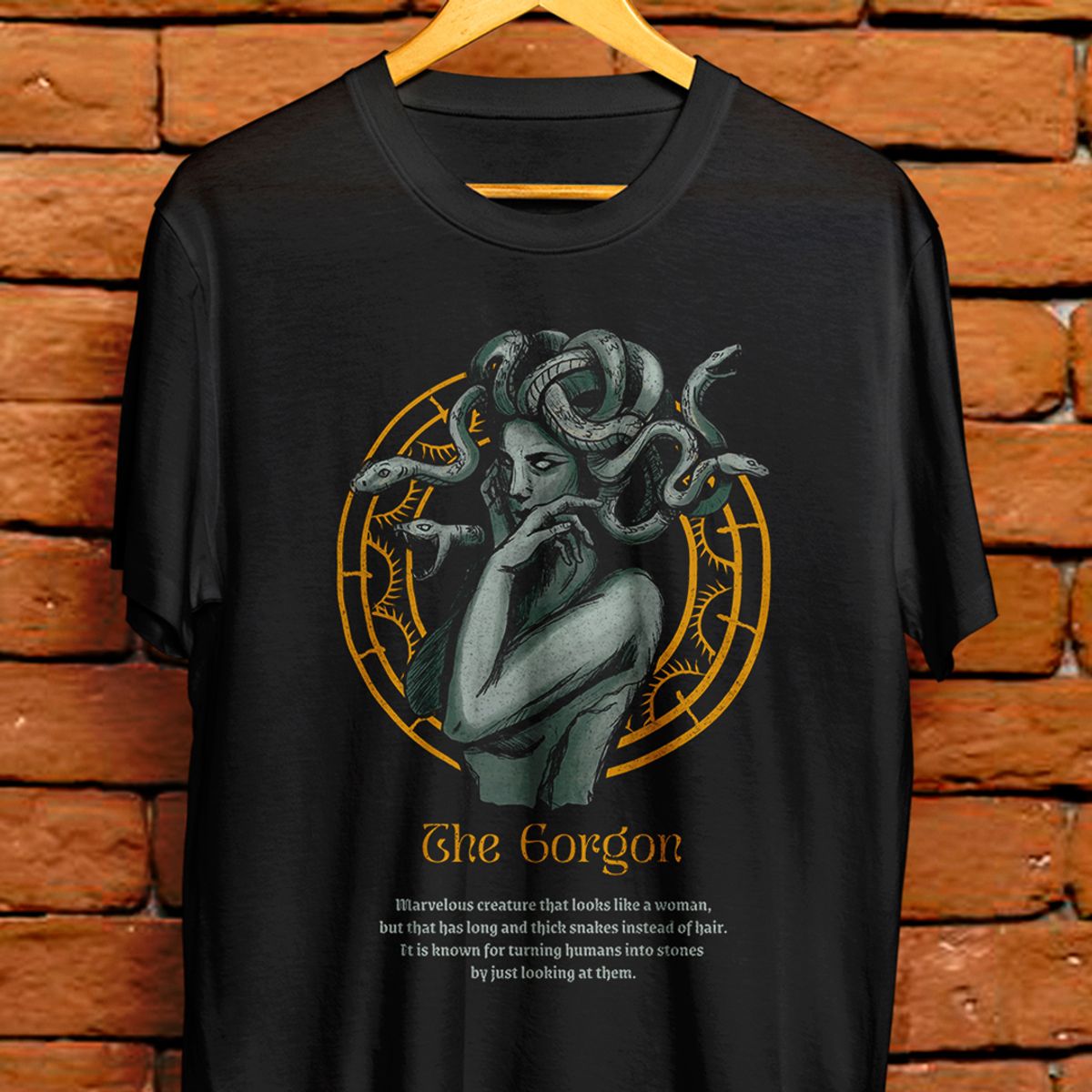 Nome do produto: Camiseta Unissex - The Gorgon