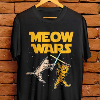 Nome do produtoCamiseta Unissex - Meow wars