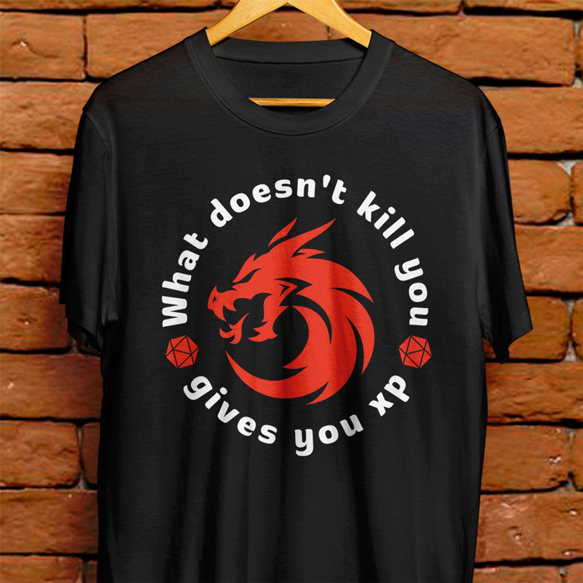 Nome do produto: Camiseta Unissex - What doesn\'t kill you, gives you xp