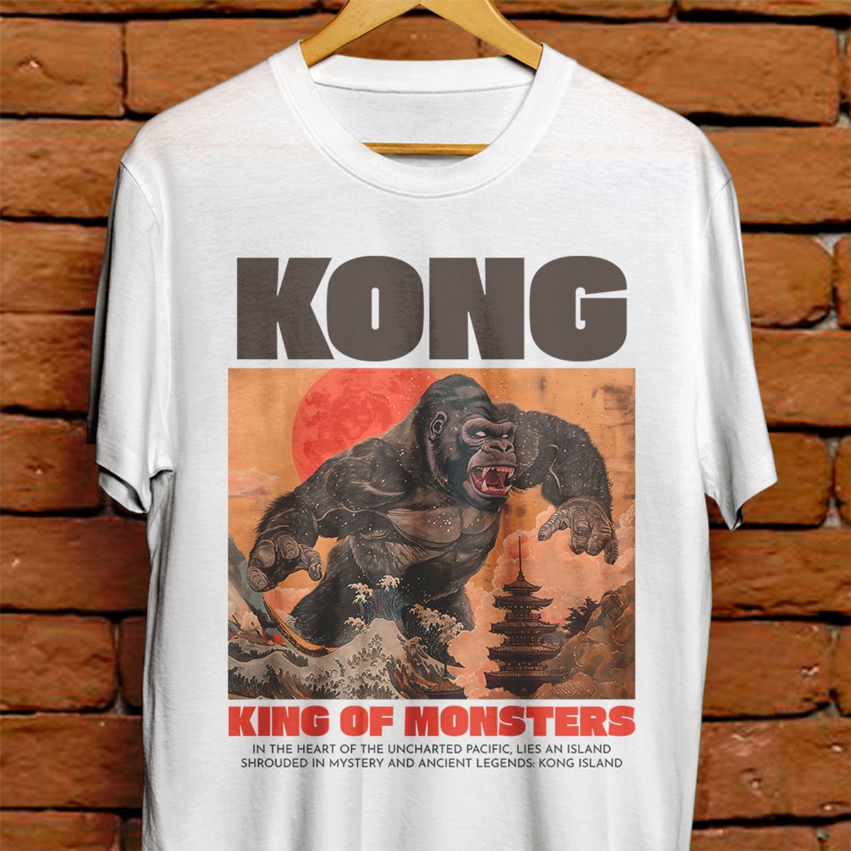 Nome do produto: Camiseta Unissex - Kong