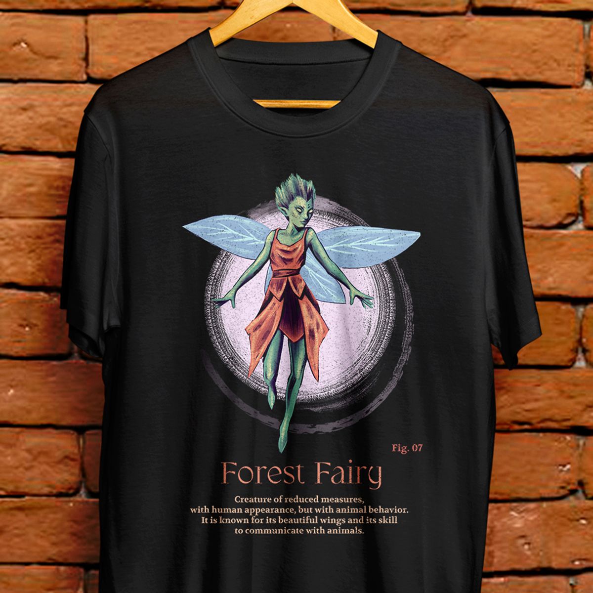 Nome do produto: Camiseta Unissex - Forest fairy