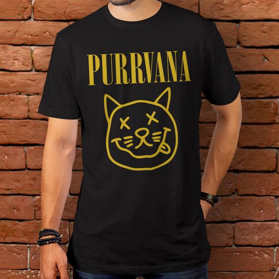 Camiseta - Purrvana