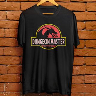 Camiseta Preta - Dungeon master