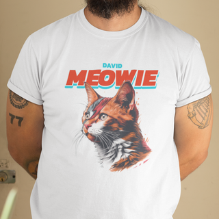 Nome do produtoCamiseta Unissex - David Meowie