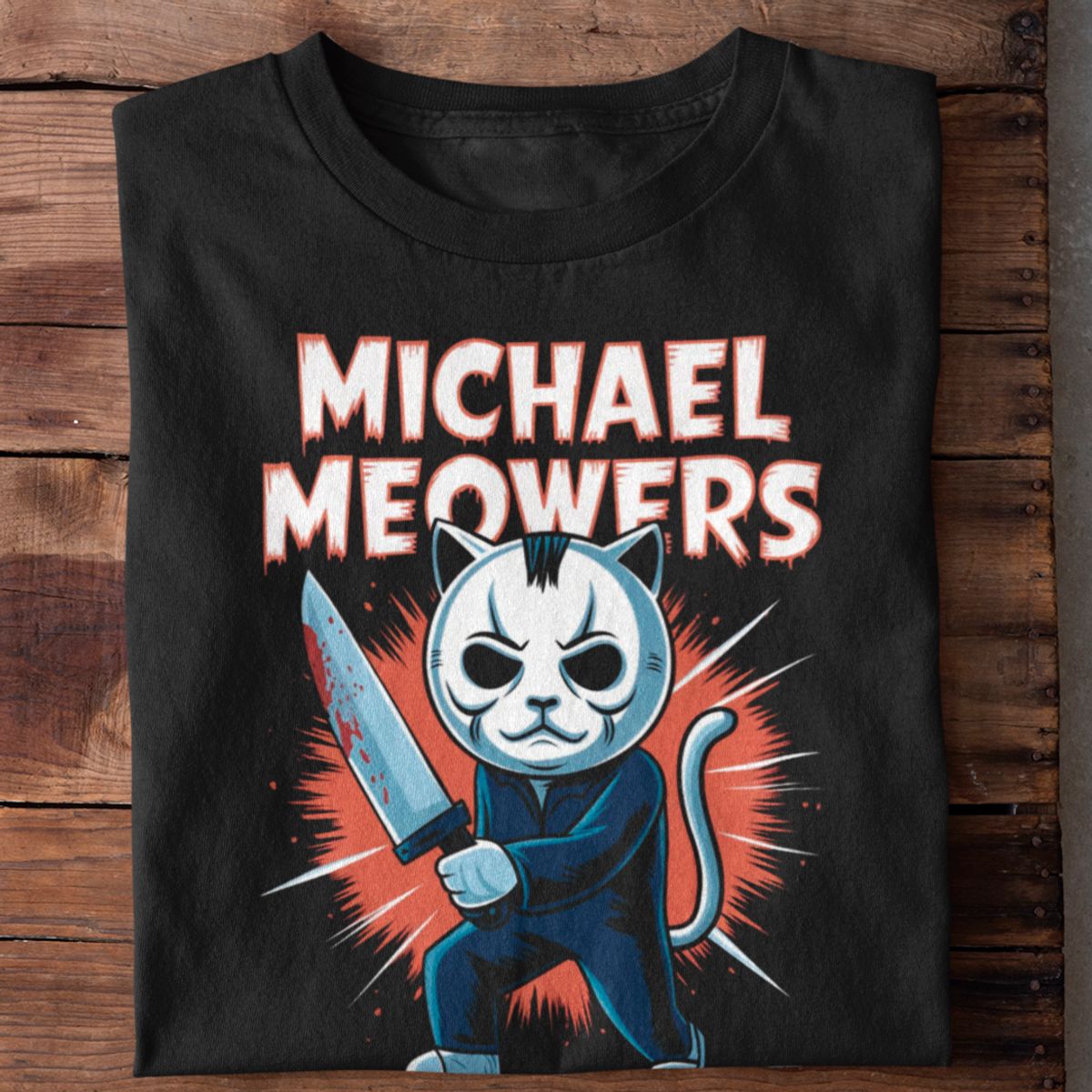 Nome do produto: Camiseta Unissex - Michael Meowers