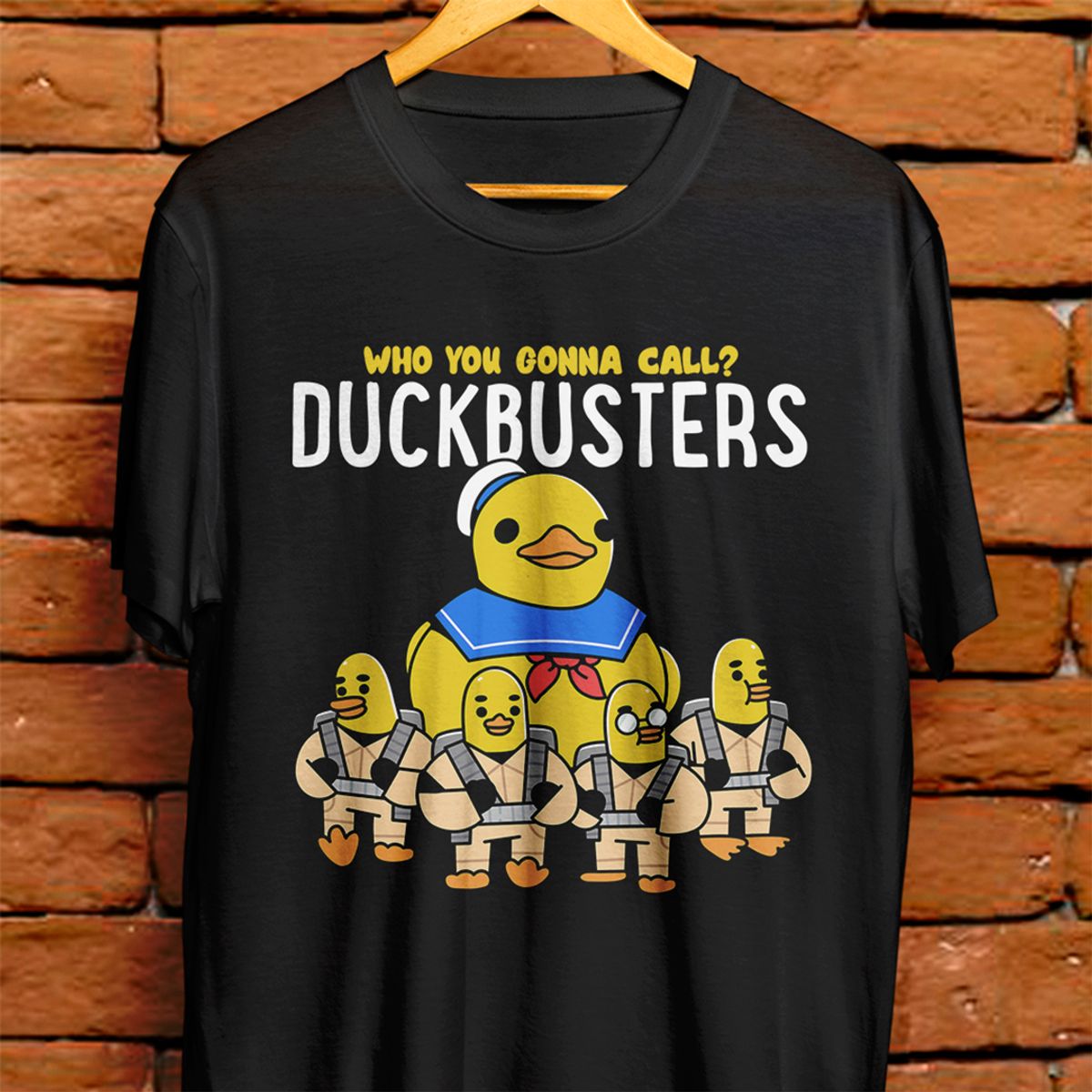 Nome do produto: Camiseta Unissex - Duckbusters