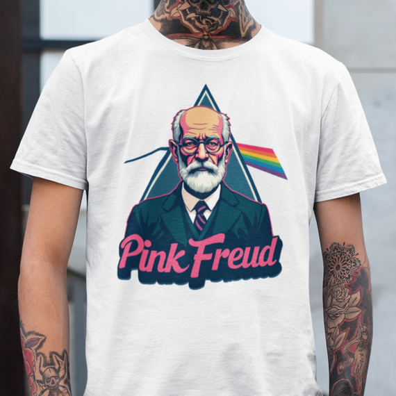 Camiseta Unissex - Pink Freud