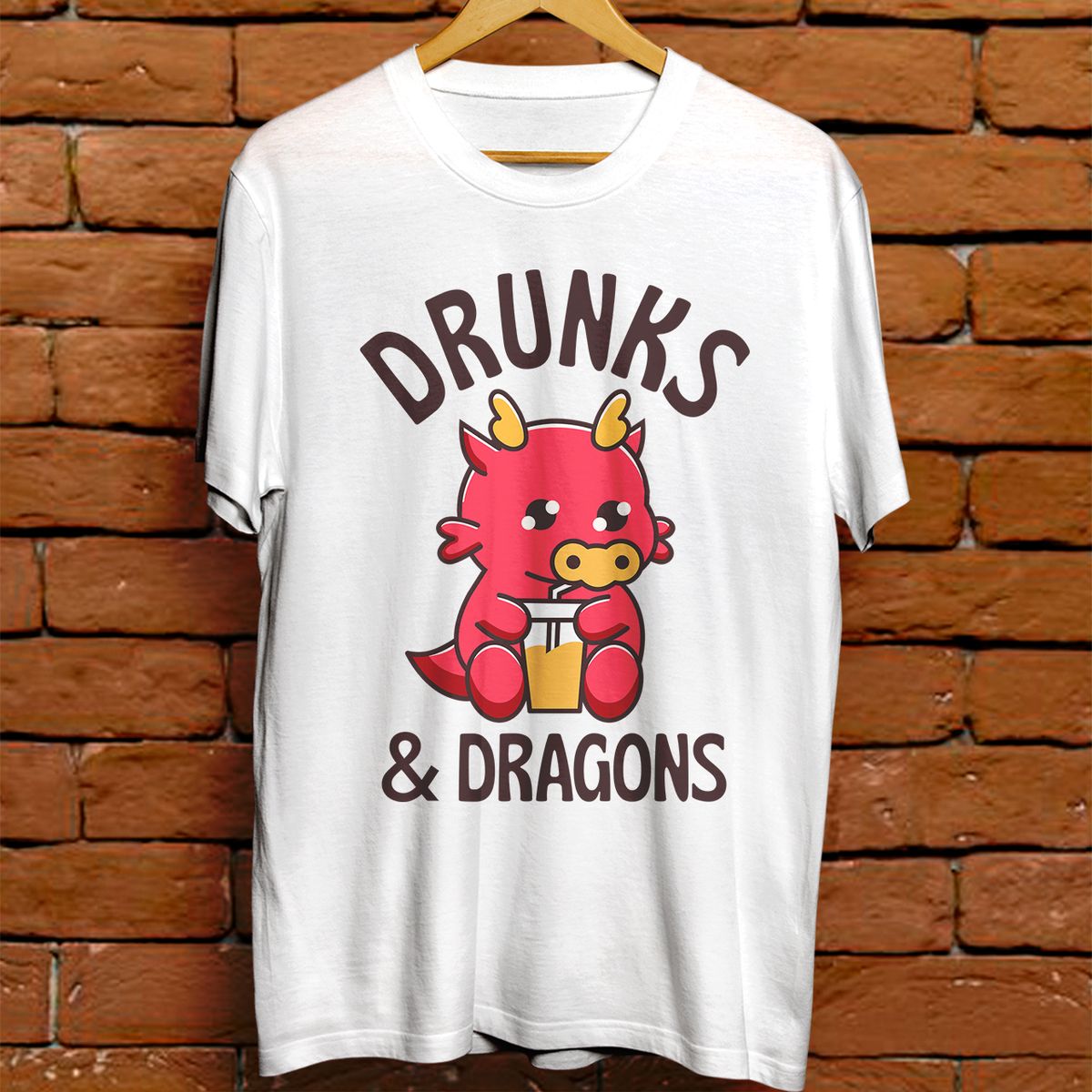 Nome do produto: Camiseta - Drunks e dragons