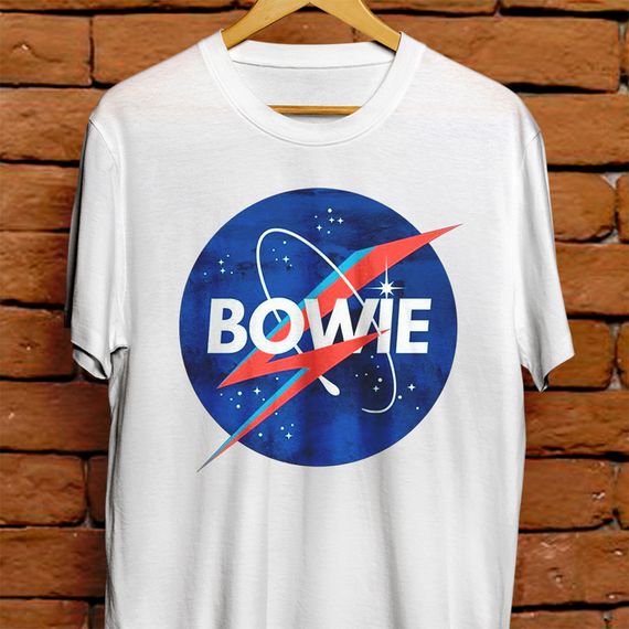 Camiseta Unissex - Bowie
