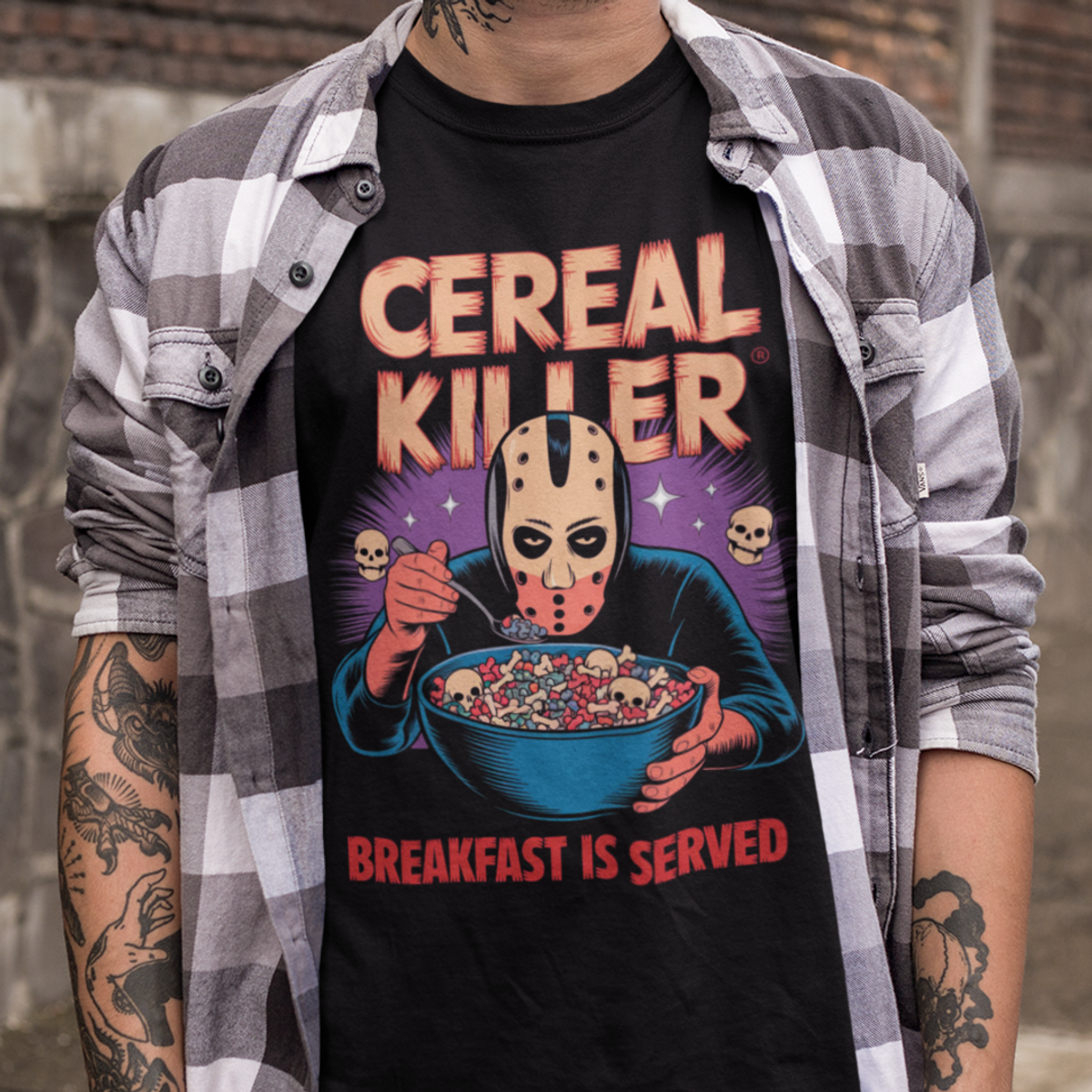 Nome do produto: Camiseta Unissex - Cereal Killer