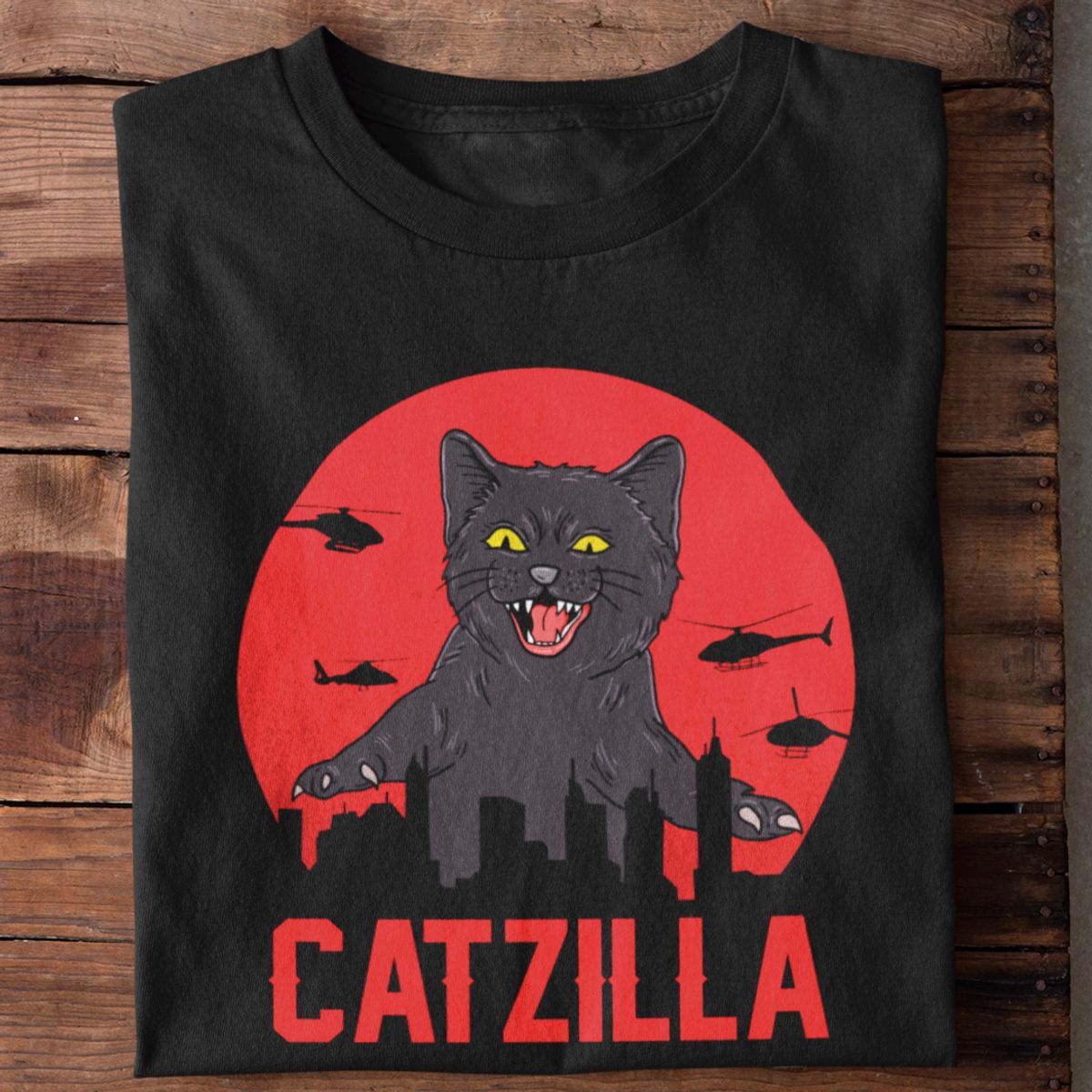 Nome do produto: Camiseta Unissex - Catzilla