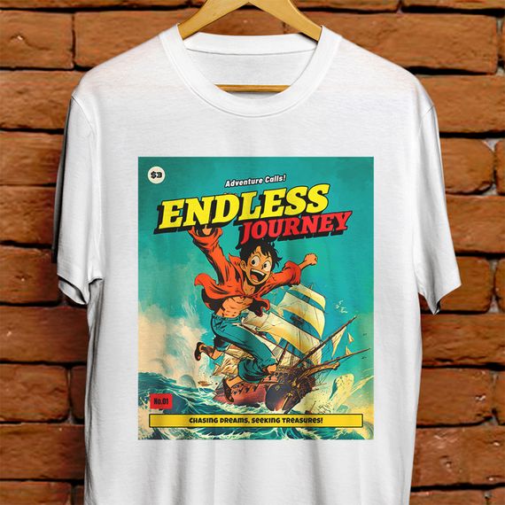 Camiseta Unissex - Endless journey
