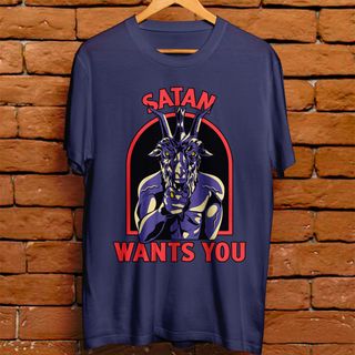 Nome do produtoCamiseta Unissex - Satan wants you