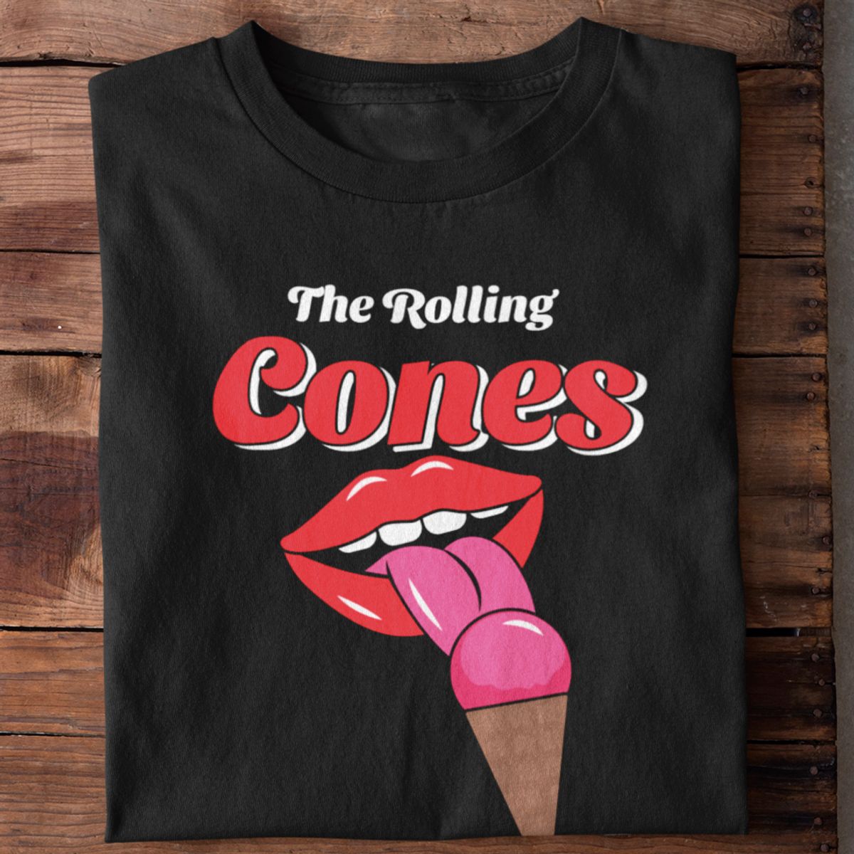 Nome do produto: Camiseta Unissex - The rolling cones