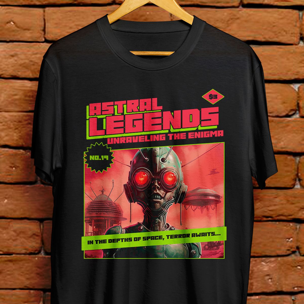 Nome do produto: Camiseta Unissex - Astral legends