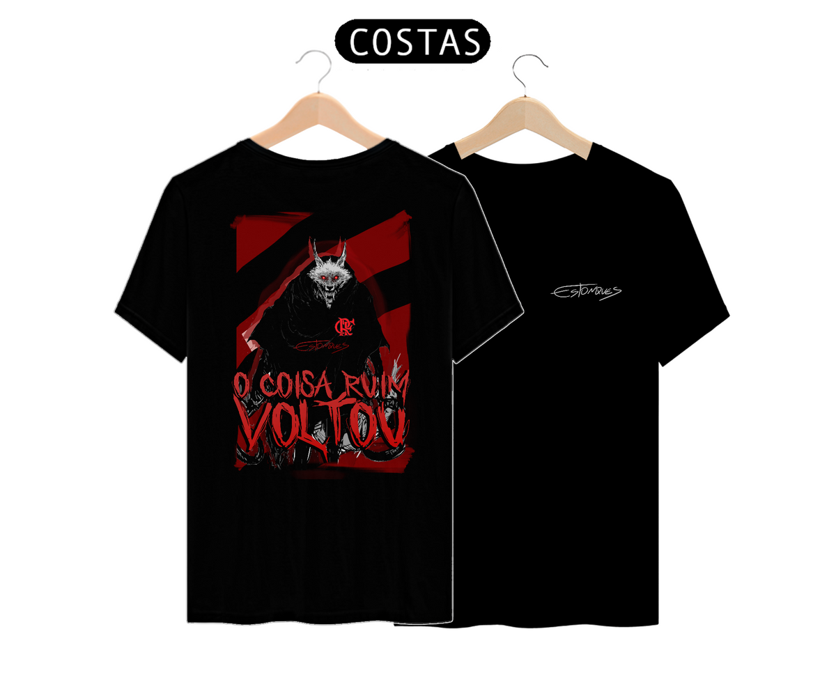 Nome do produto: Camiseta O Coisa Ruim Voltou