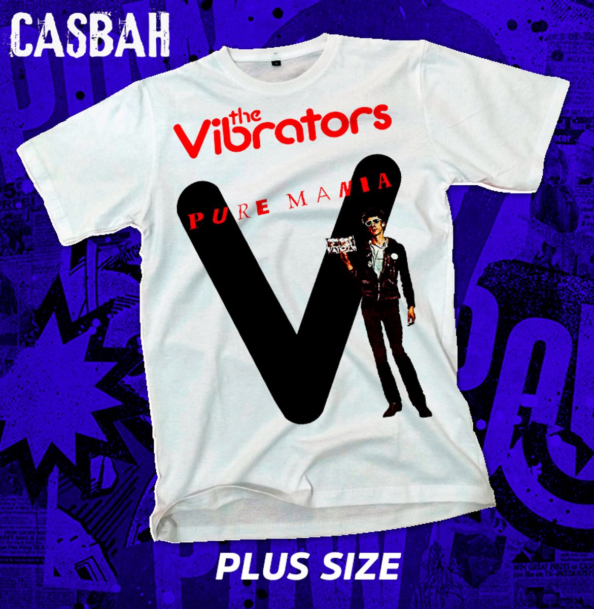 Nome do produto: The Vibrators - Plus size