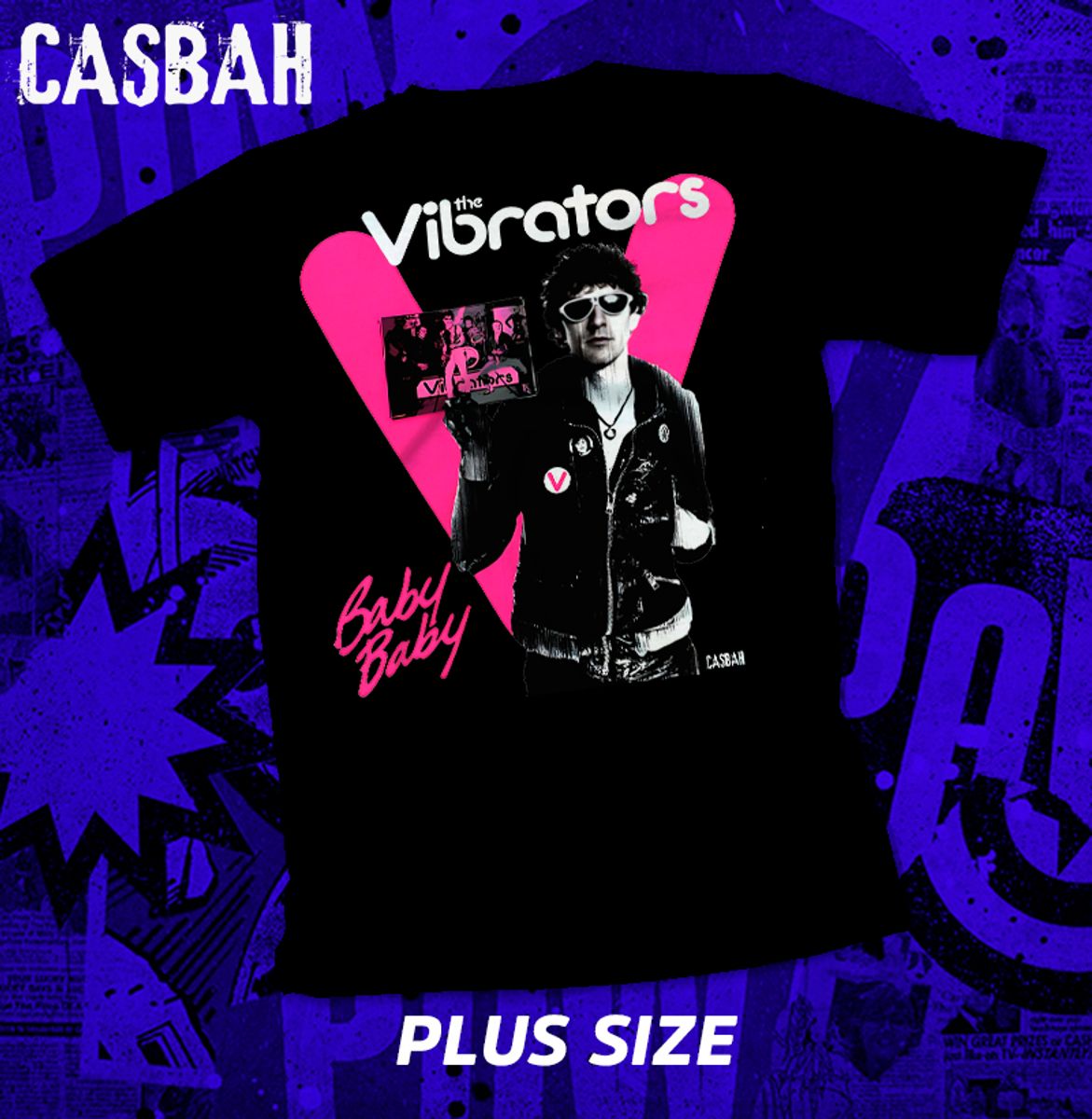 Nome do produto: The Vibrators - Baby Baby - Plus size