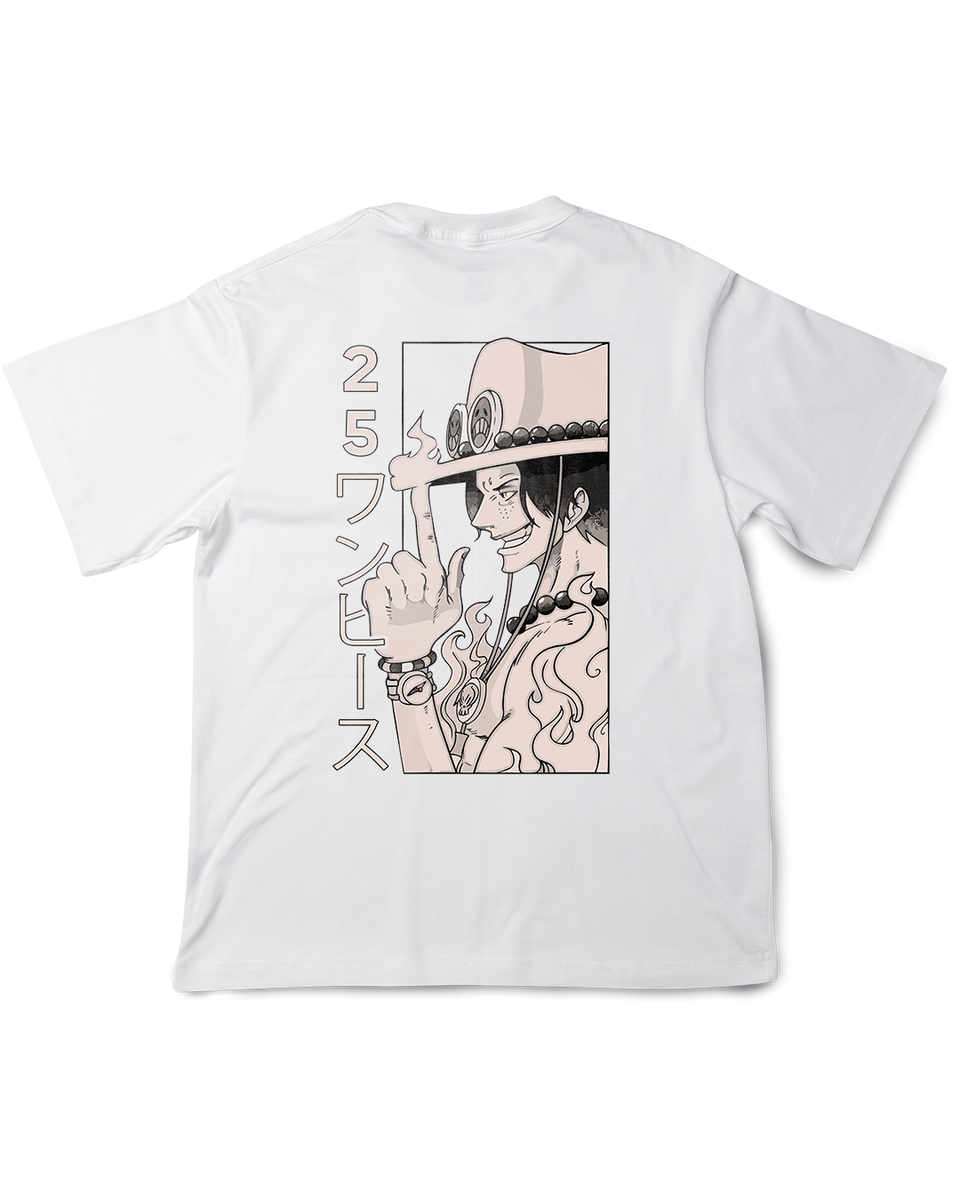 Nome do produto: Camisa Ace 25OnePiece (Arte Verso)