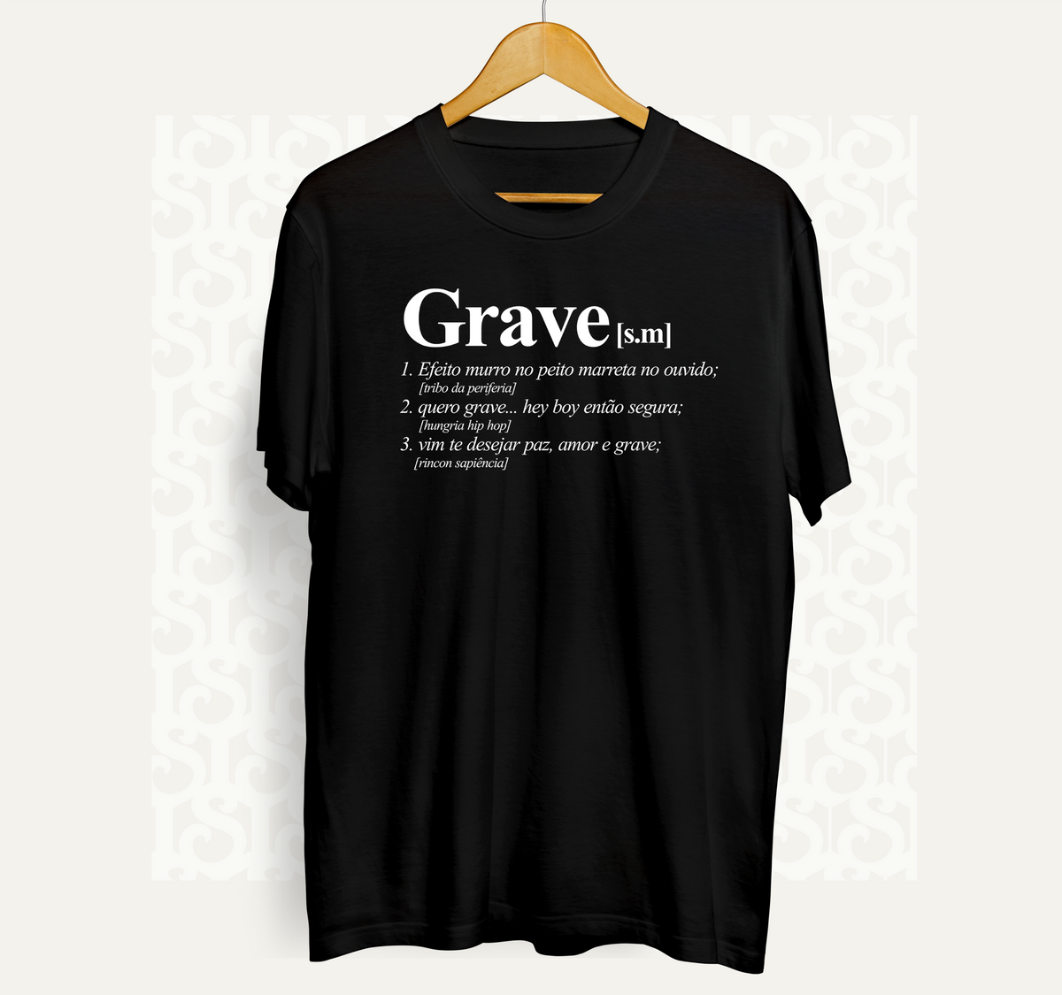 Nome do produto: Camiseta #Grave
