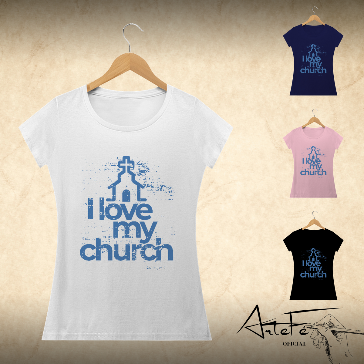 Nome do produto: I love my church