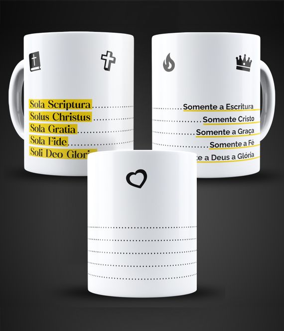 Caneca 5 Solas