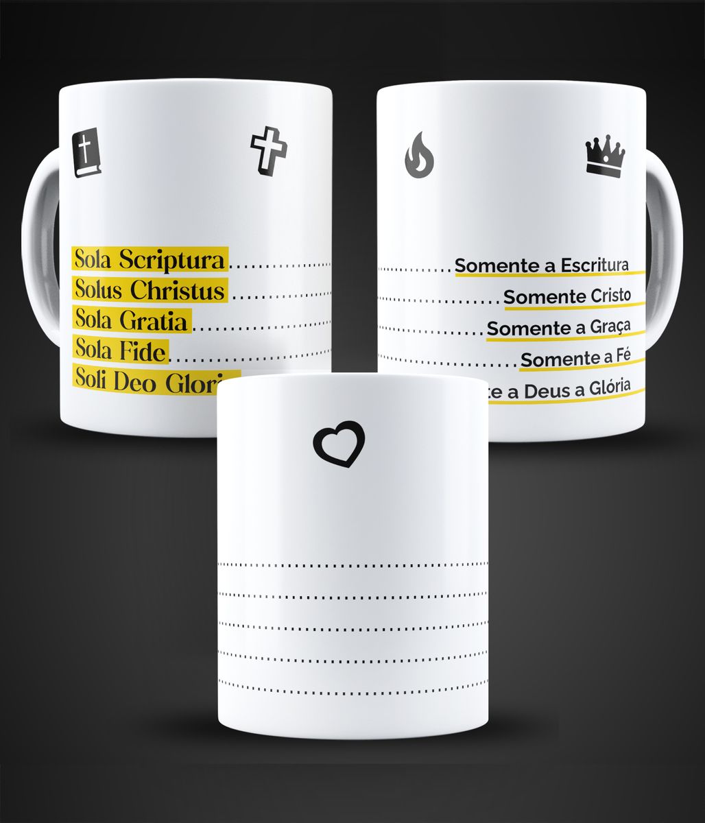 Nome do produto: Caneca 5 Solas