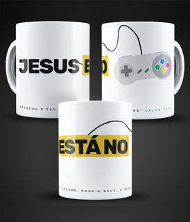 Nome do produtoCaneca Jesus está no controle