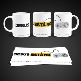 Nome do produtoCaneca Jesus está no controle