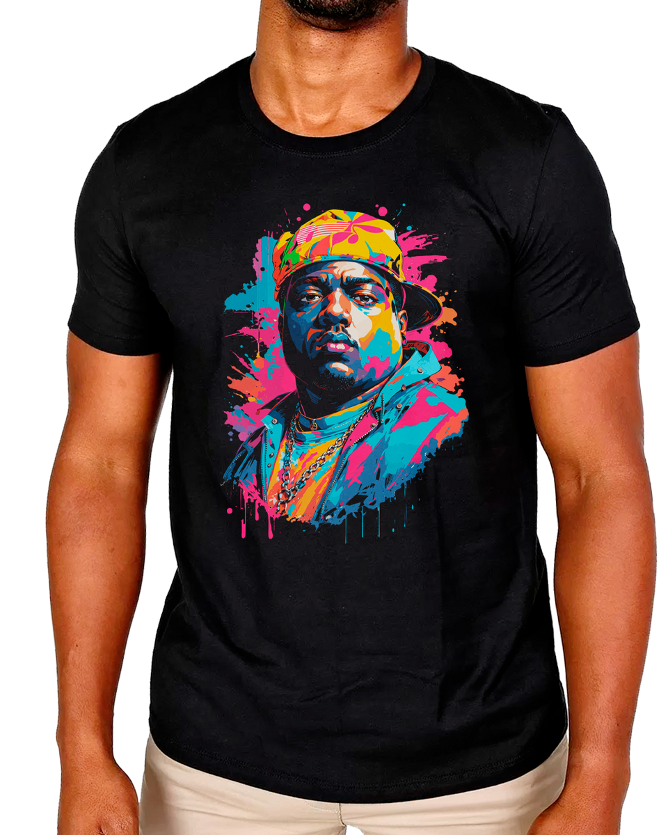 Nome do produto: T-Shirt Masculino  Notorious-B.I.G.