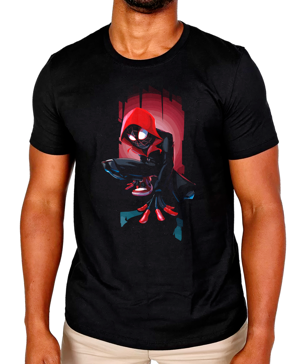 Nome do produto: T-Shirt Masculino  Miles Morales Homem-Aranha