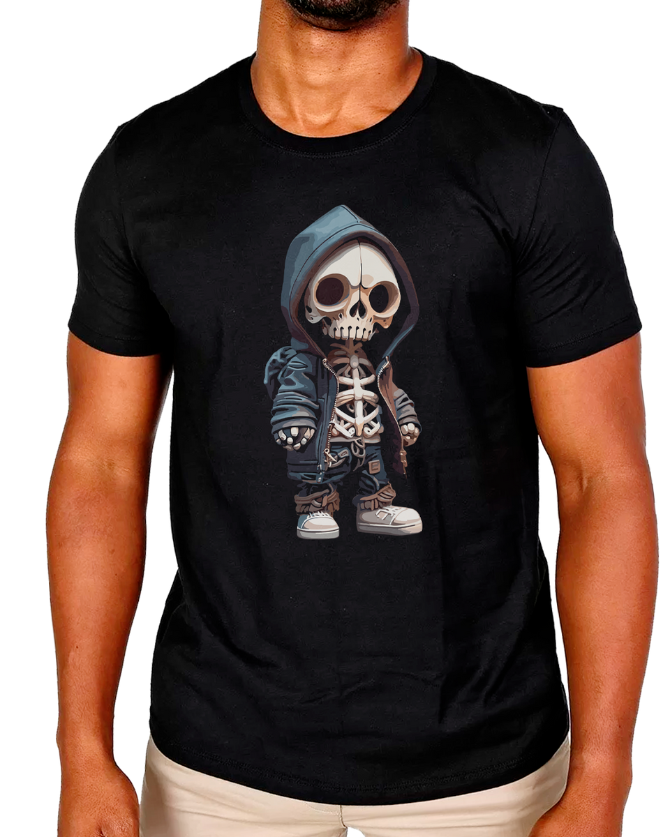 Nome do produto: T-Shirt Masculino Esqueleto