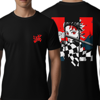 T-Shirt Masculino Demon Slayer