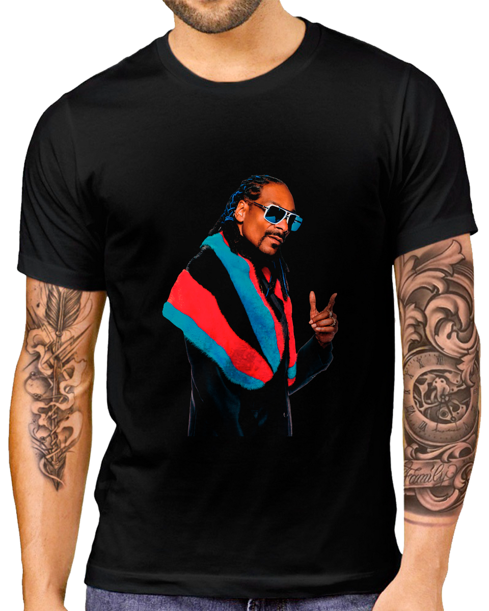 Nome do produto: T-Shirt Masculino Snoop Dogg