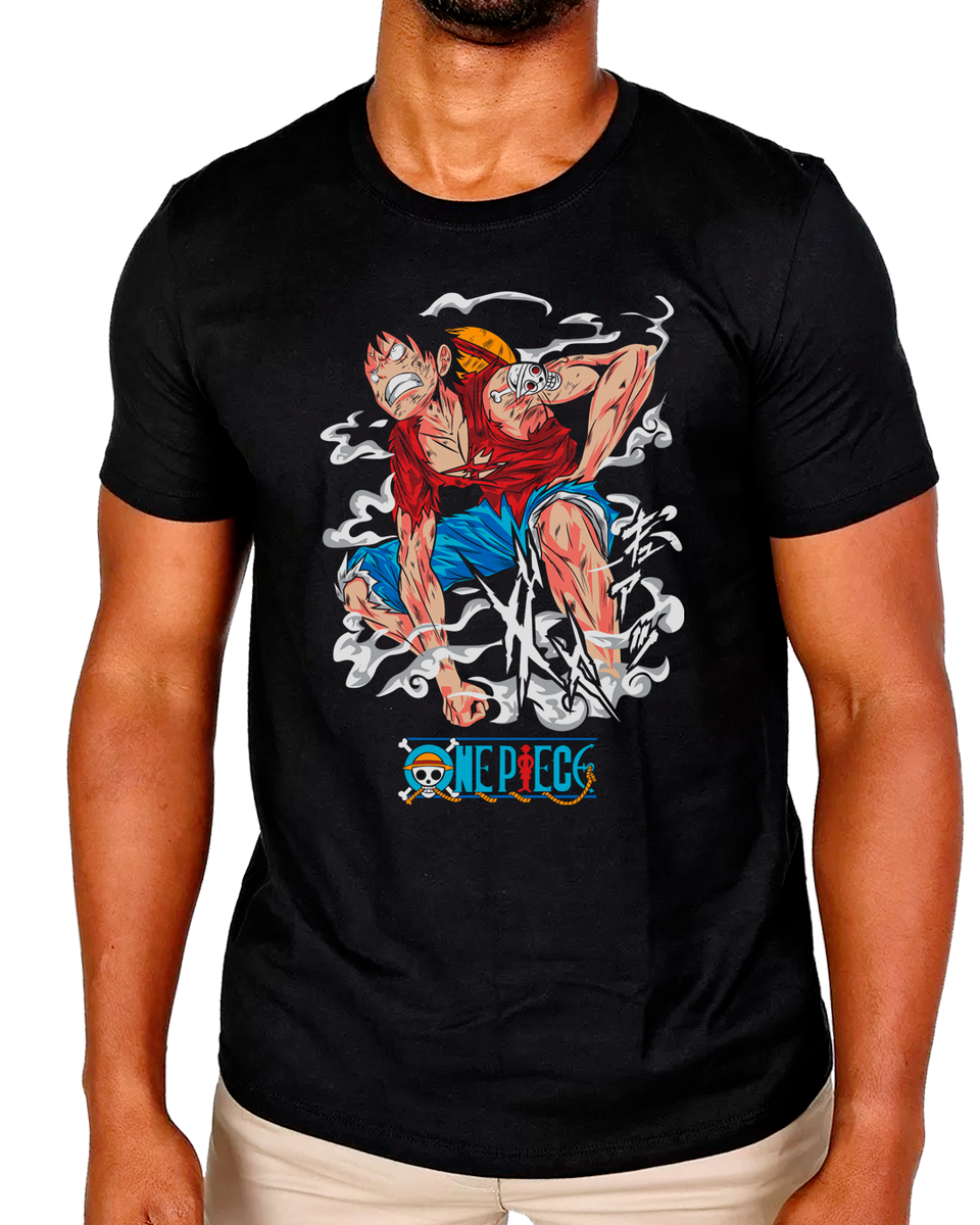 Nome do produto: T-Shirt Masculino Luffy One Piece