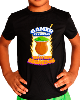 T-Shirt Intantil (2 a 8 anos) Gamer de Verdade