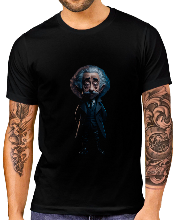 T-Shirt Masculino Mini Albert Einstein