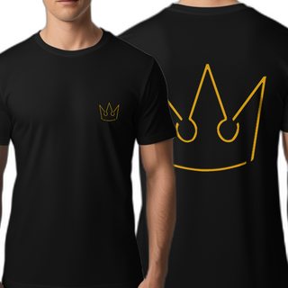 T-Shirt Masculino Coroa de Ouro