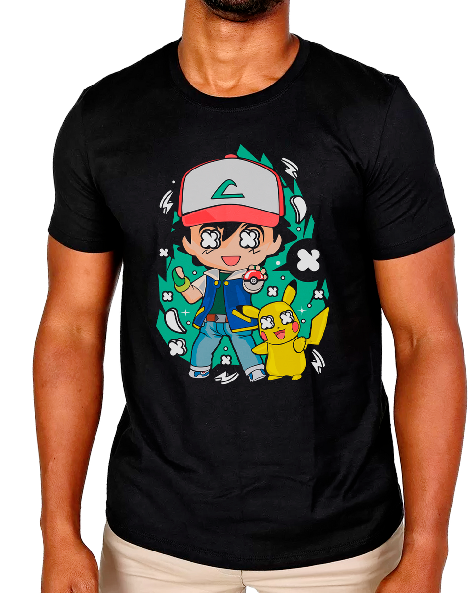 Nome do produto: T-Shirt Masculino Funko Pokemon