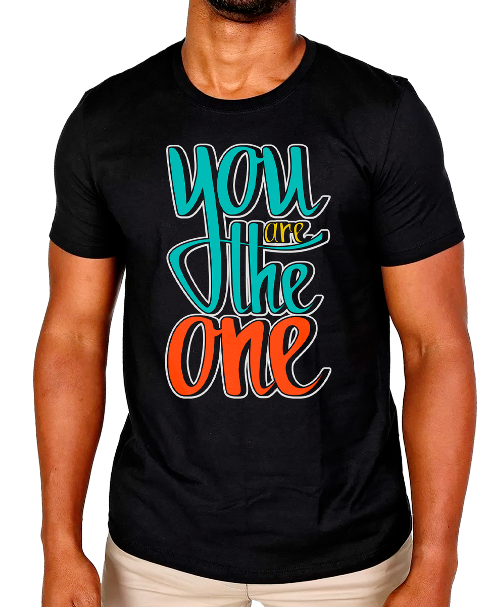 Nome do produto: T-Shirt Masculino You are the One