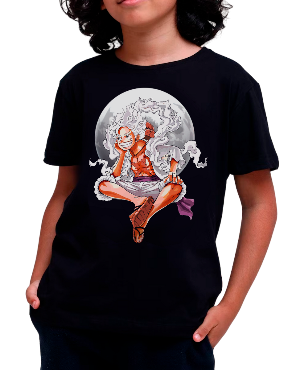 Nome do produto: T-Shirt Intantil (10 a 14anos) Luffy Gen 5