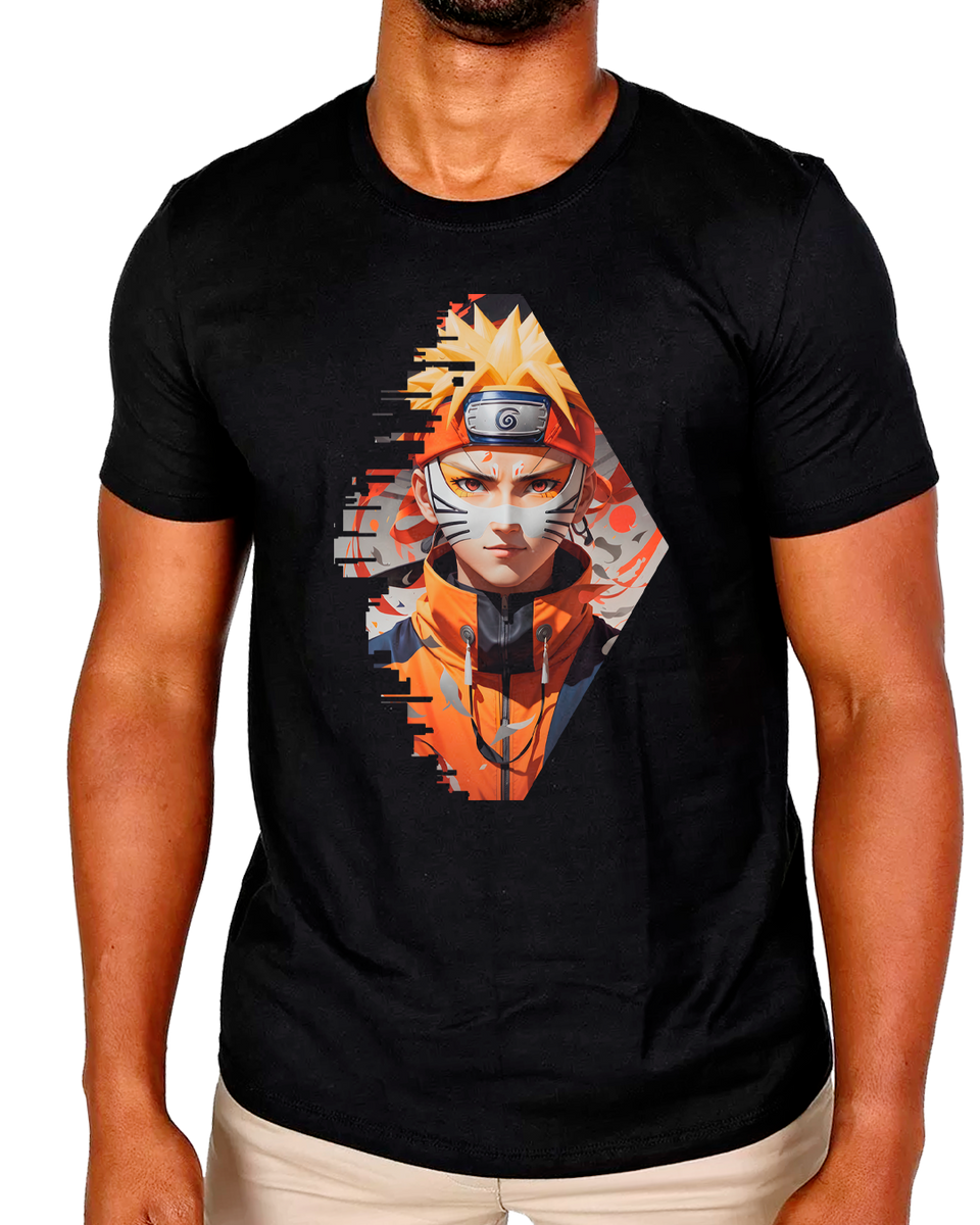 Nome do produto: T-Shirt Masculino Naruto