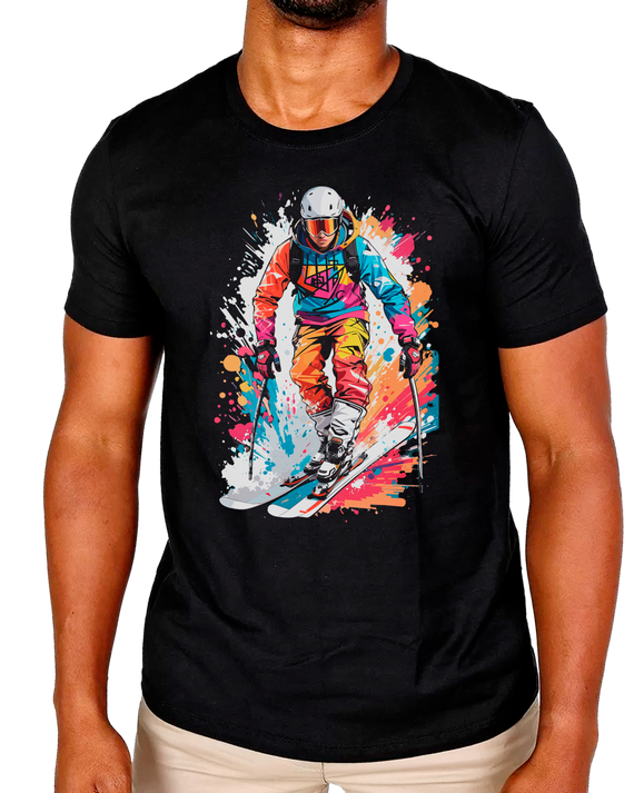 T-Shirt Masculino Ski Arte