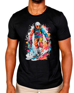 T-Shirt Masculino Ski Arte