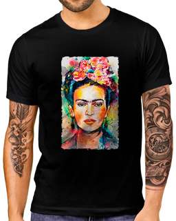 T-Shirt Masculino Frida Arte